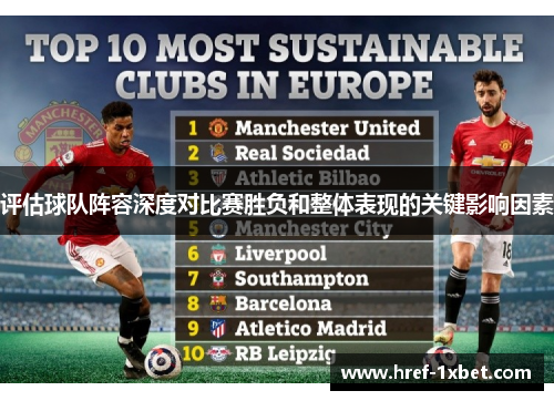 评估球队阵容深度对比赛胜负和整体表现的关键影响因素 评估球队阵容深度对比赛胜负和整体表现的关键影响因素