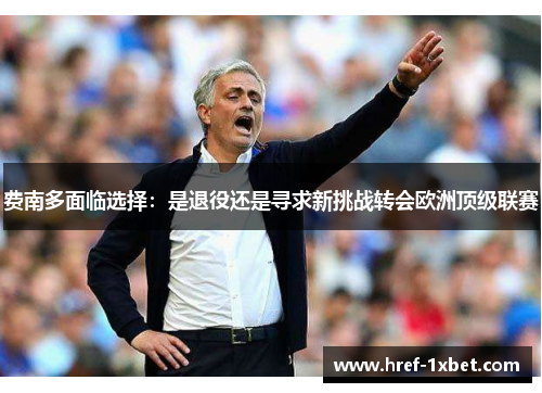 费南多面临选择:是退役还是寻求新挑战转会欧洲顶级联赛 费南多面临选择:是退役还是寻求新挑战转会欧洲顶级联赛